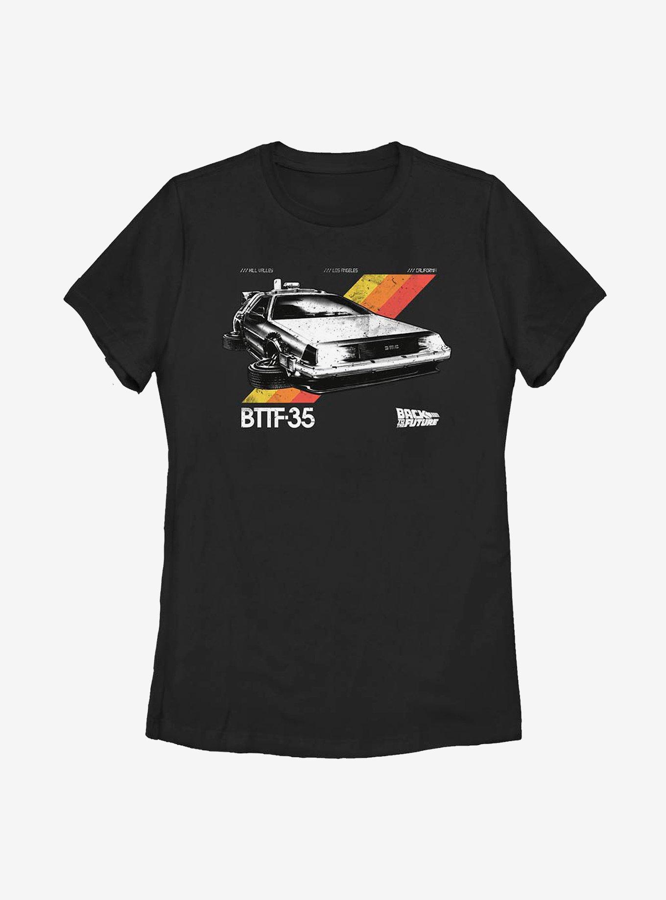 Back To The Future DeLorean Womens T-Shirt, , hi-res