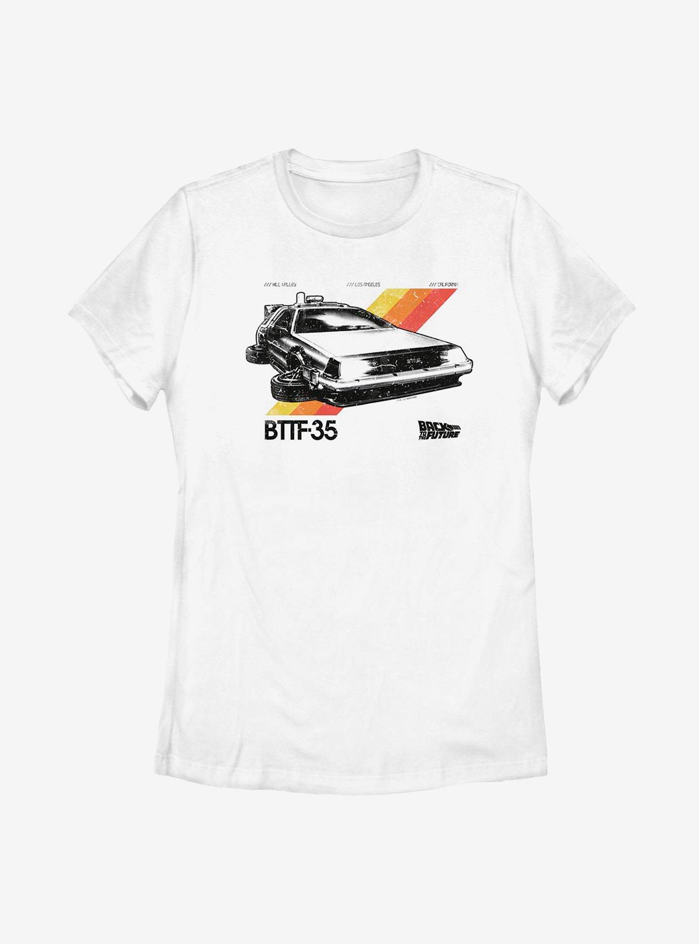Back To The Future DeLorean Womens T-Shirt, , hi-res