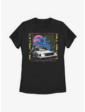 Back To The Future DeLorean Destination Womens T-Shirt, , hi-res
