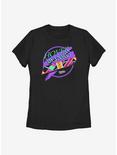 Back To The Future Hover Board 80S Womens T-Shirt, BLACK, hi-res