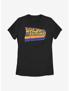 Back To The Future Logo Vintage Womens T-Shirt, , hi-res