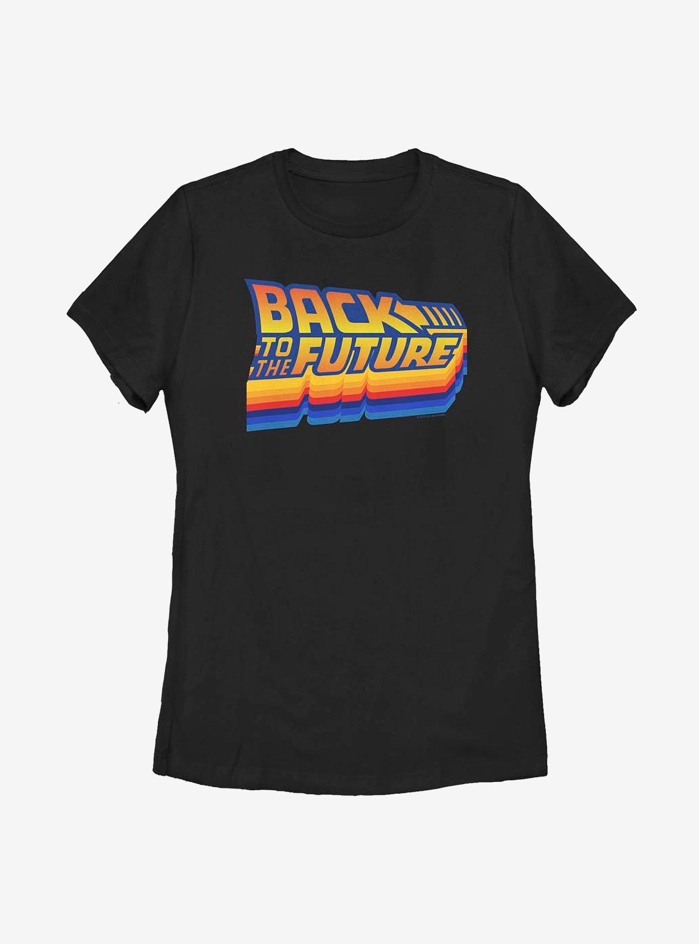 Back To The Future Logo Vintage Womens T-Shirt, , hi-res