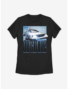 Back To The Future Outta Time Lightning Womens T-Shirt, , hi-res