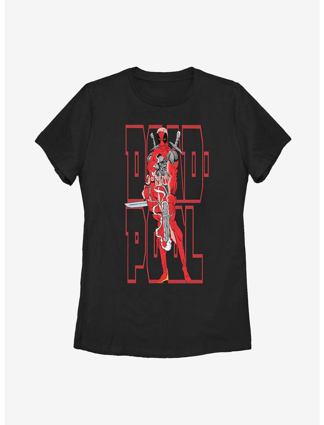 Marvel Deadpool Issues Womens T-Shirt, BLACK, hi-res