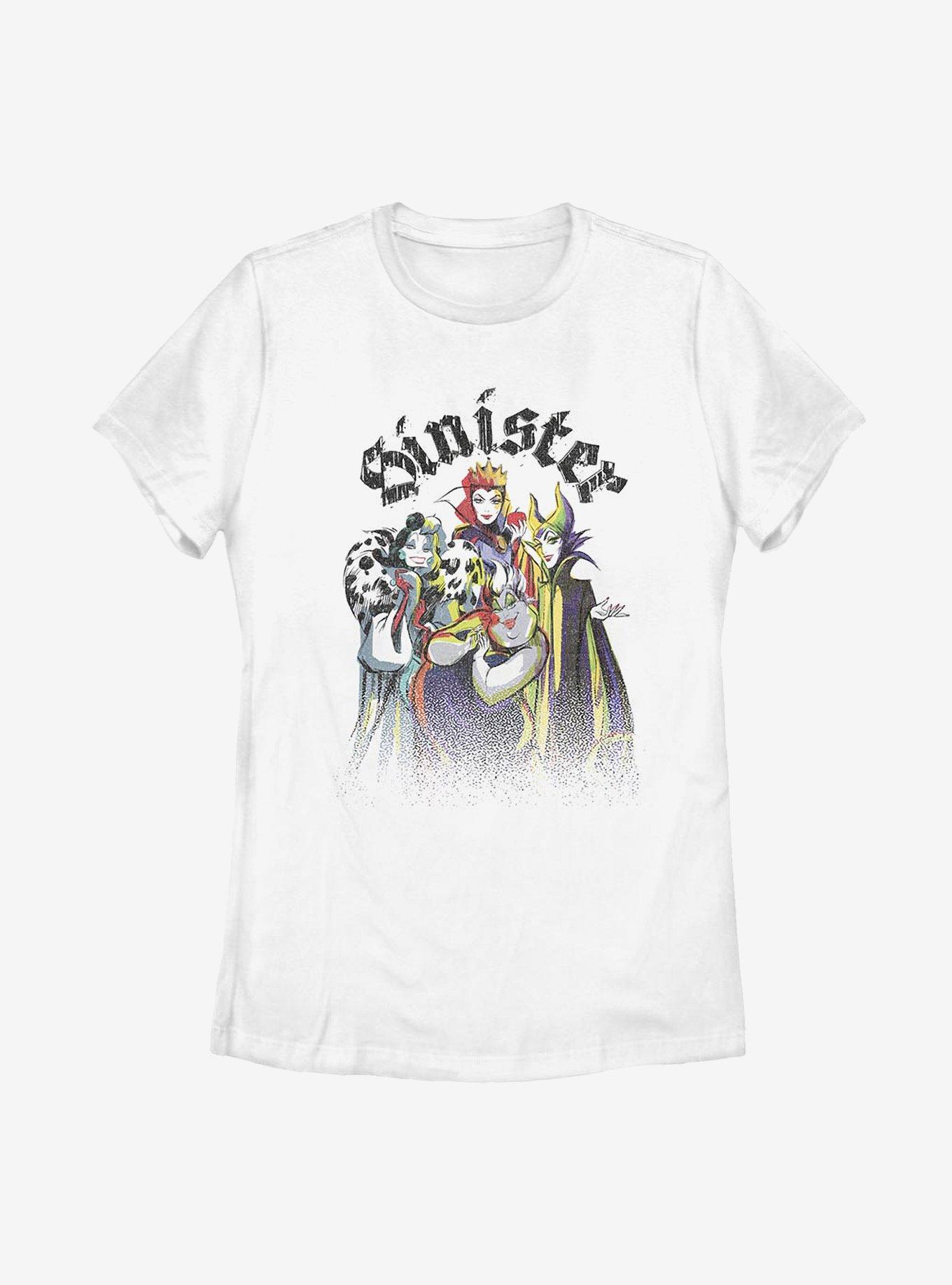 Disney Villains Crew Womens T-Shirt, , hi-res