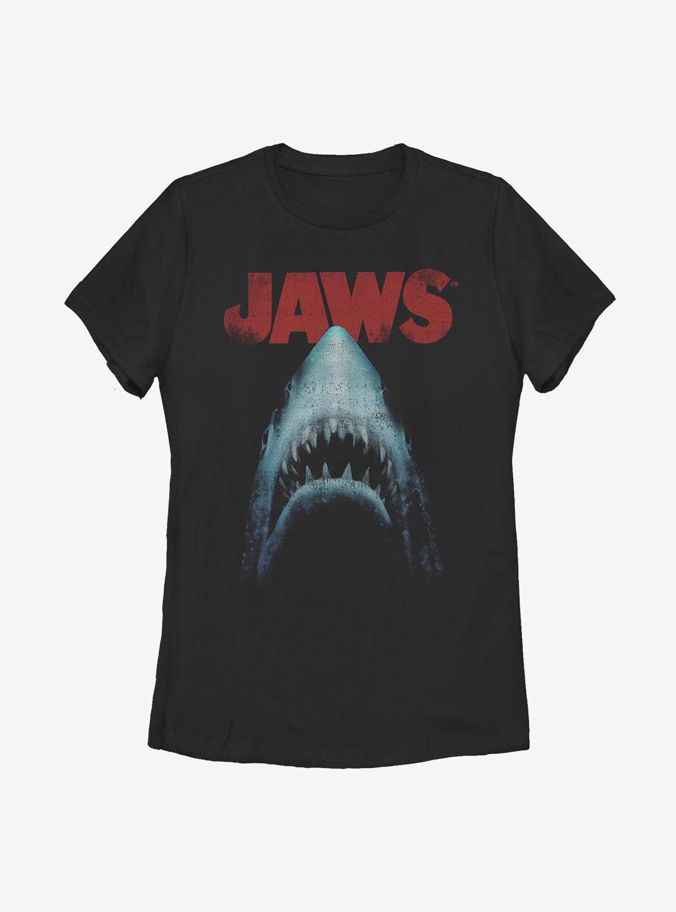 Jaws Poster Womens T-Shirt, , hi-res