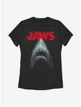 Jaws Out Of Water Womens T-Shirt, BLACK, hi-res