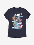 Nintendo Super Mario Dad Jumble Womens T-Shirt, NAVY, hi-res