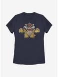 Nintendo Super Mario Just Bowser Womens T-Shirt, NAVY, hi-res