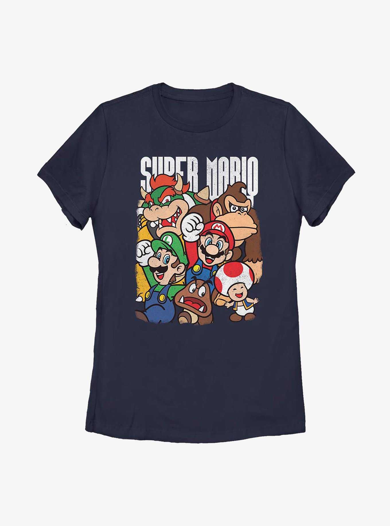 Nintendo Super Mario Super Grouper Womens T-Shirt, , hi-res