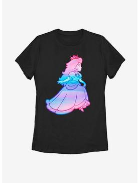 Nintendo Super Mario Watercolor Ombre Peach Womens T-Shirt, , hi-res