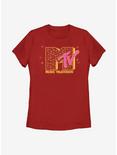 MTV Hearts Womens T-Shirt, RED, hi-res