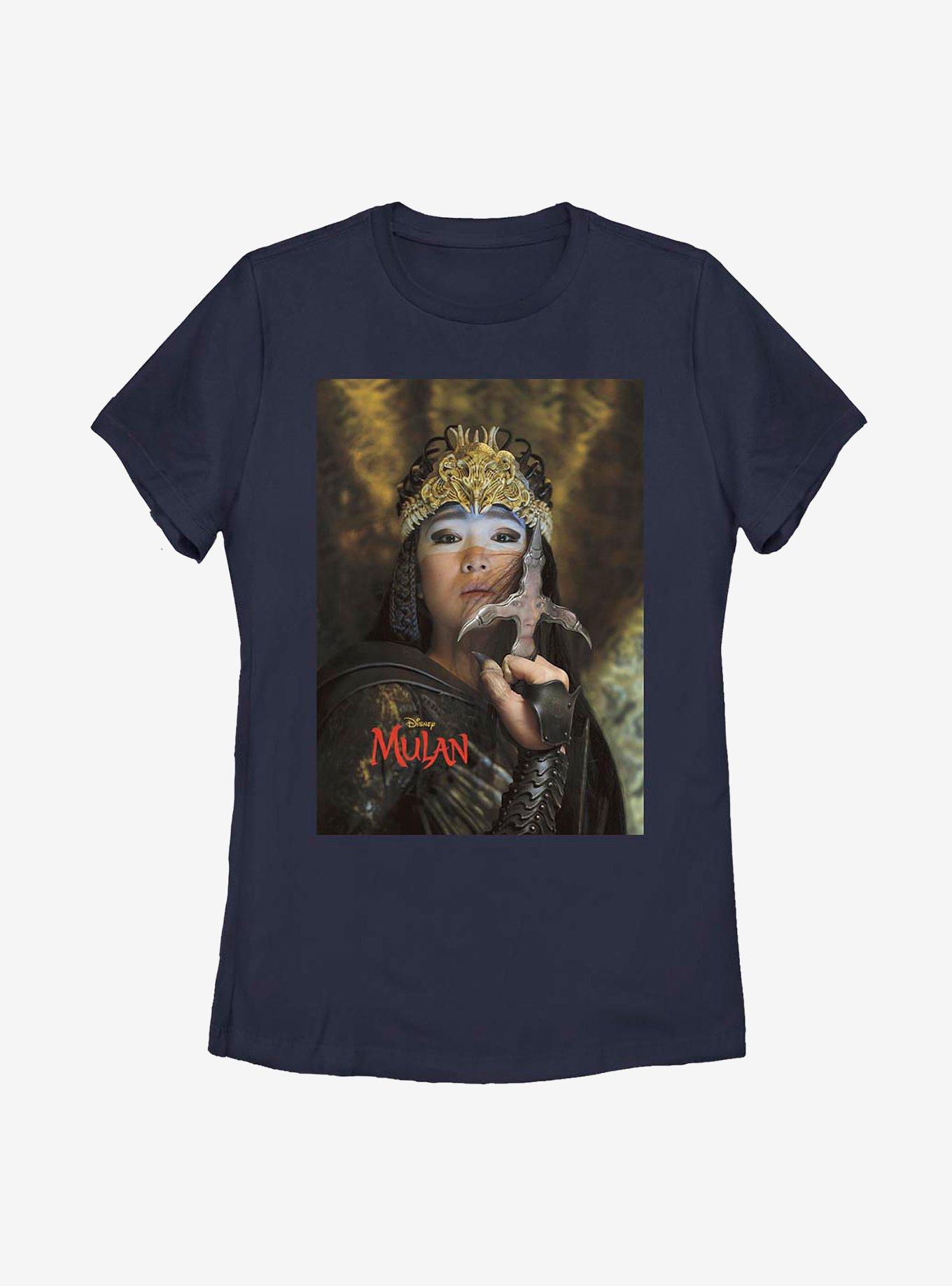 Disney Mulan Xian Lang Womens T-Shirt, NAVY, hi-res