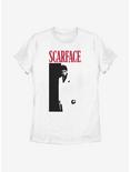 Scarface Classic Poster Womens T-Shirt, WHITE, hi-res