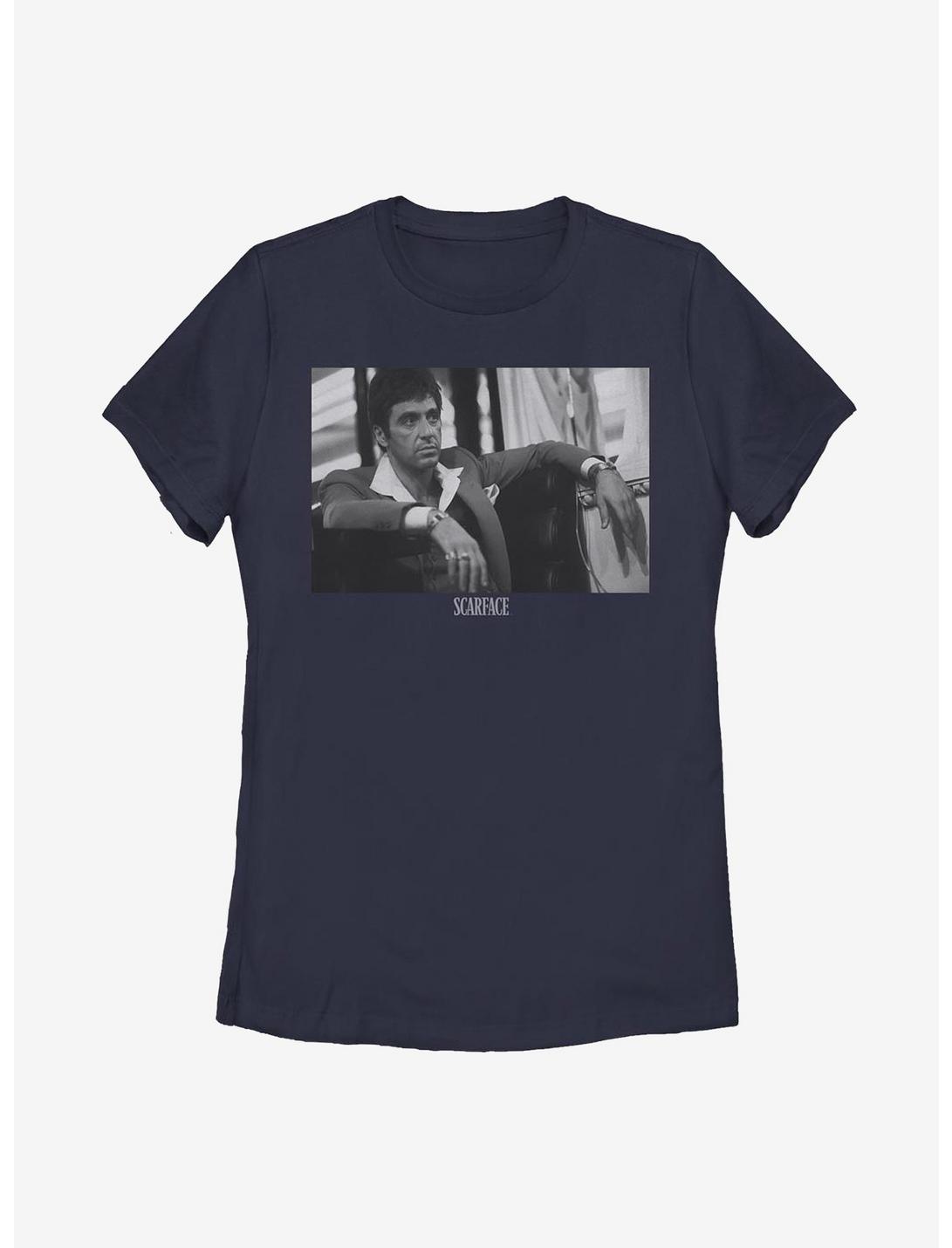 Scarface The Boss Womens T-Shirt, NAVY, hi-res