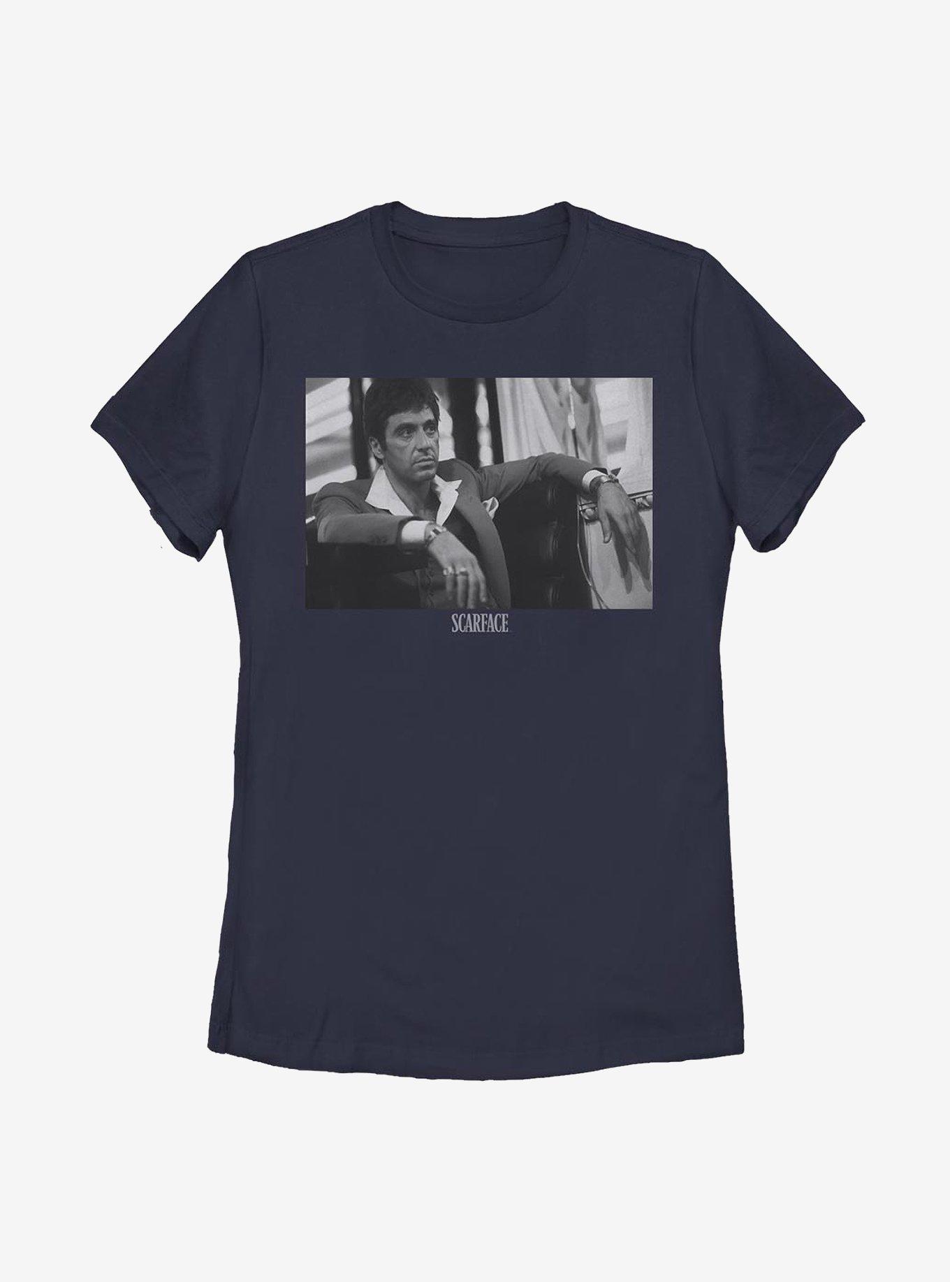 Scarface The Boss Womens T-Shirt, NAVY, hi-res