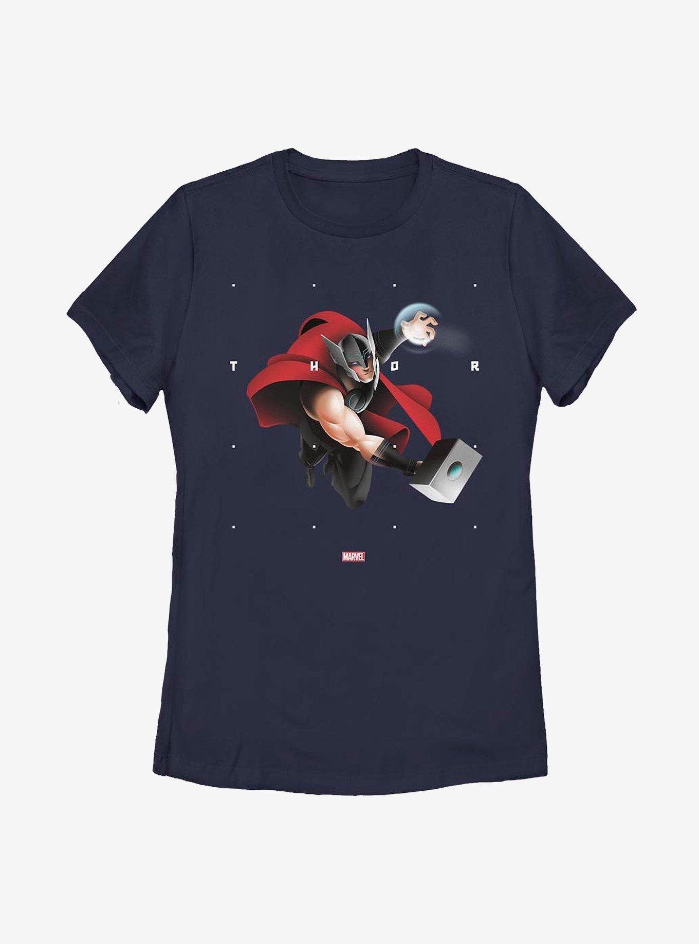 Marvel Thor Shapes Womens T-Shirt, , hi-res
