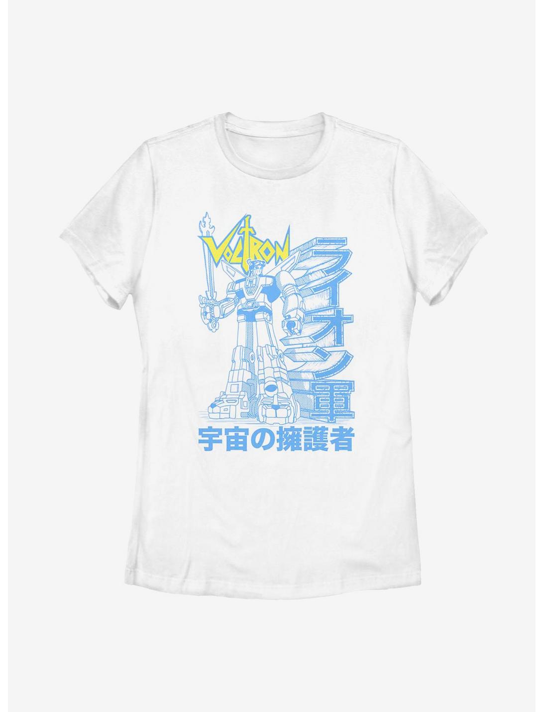 Voltron Lion Force Womens T-Shirt, WHITE, hi-res
