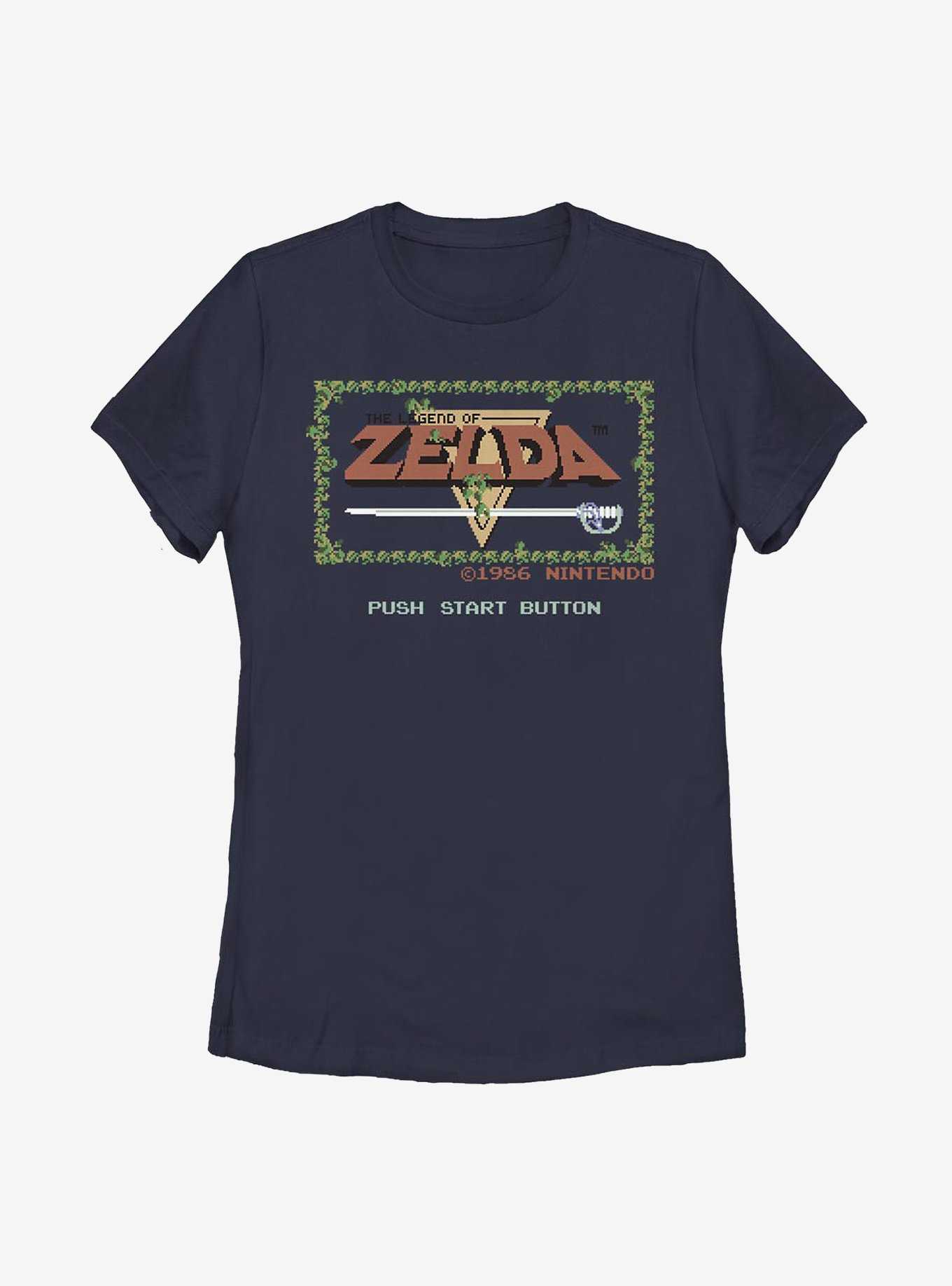 Nintendo The Legend Of Zelda Pixelated Womens T-Shirt, , hi-res