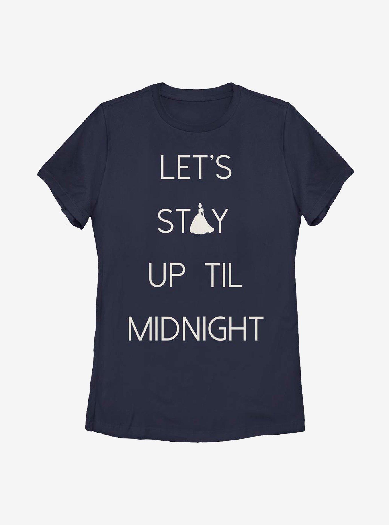 Disney Cinderella Cinderella Let's Stay Up Womens T-Shirt, , hi-res