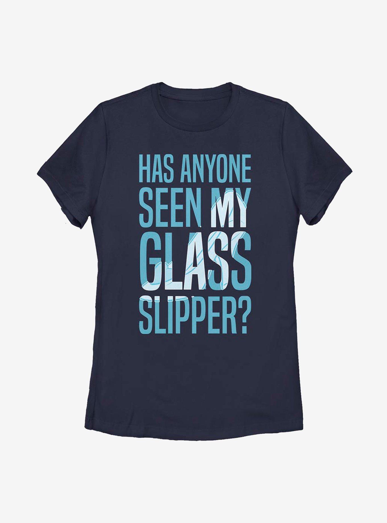 Disney Cinderella Missing Slipper Womens T-Shirt