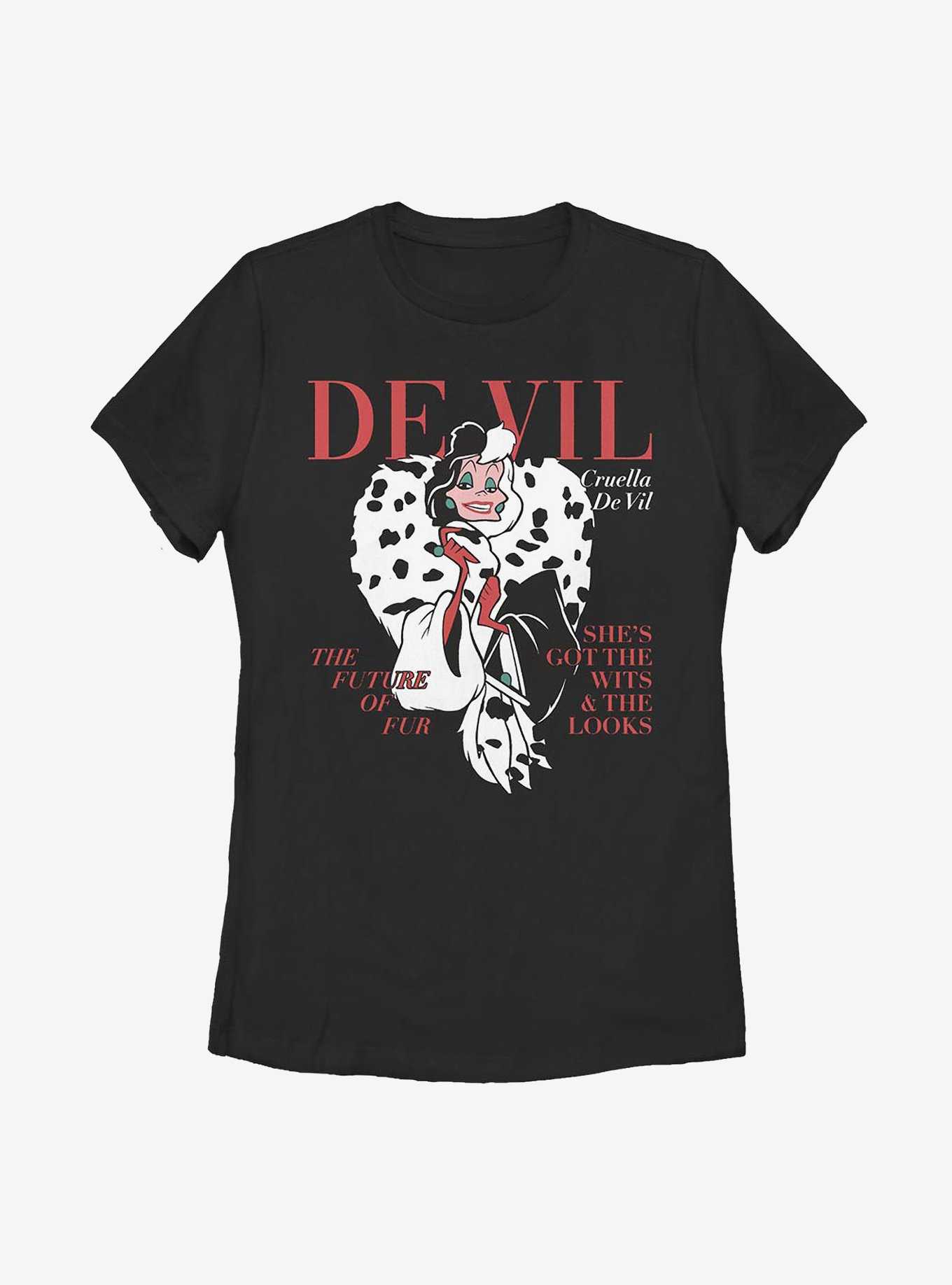 Disney Cruella Vogue Villain Womens T-Shirt, , hi-res