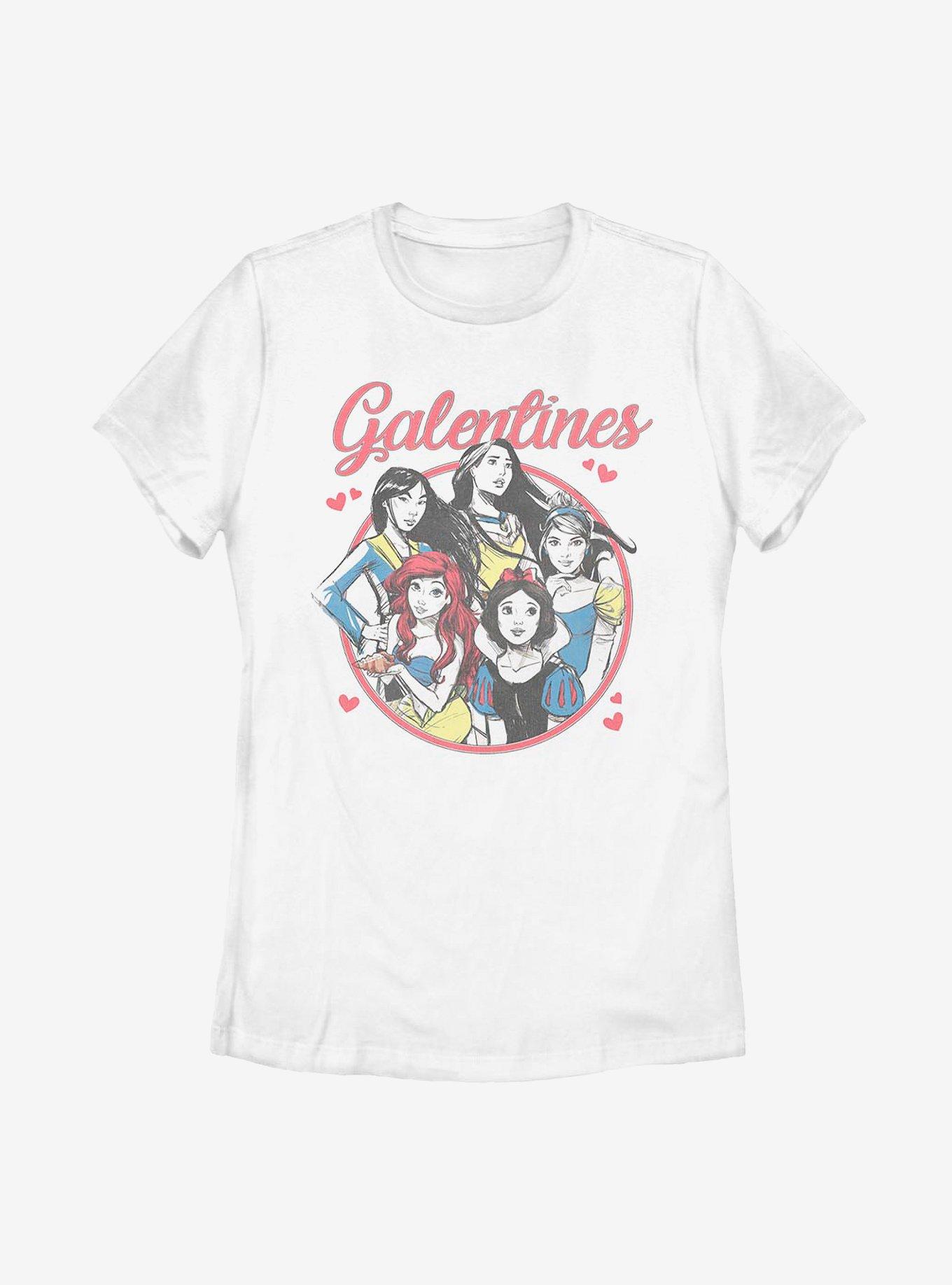 Disney Princesses Galentines Womens T-Shirt, , hi-res