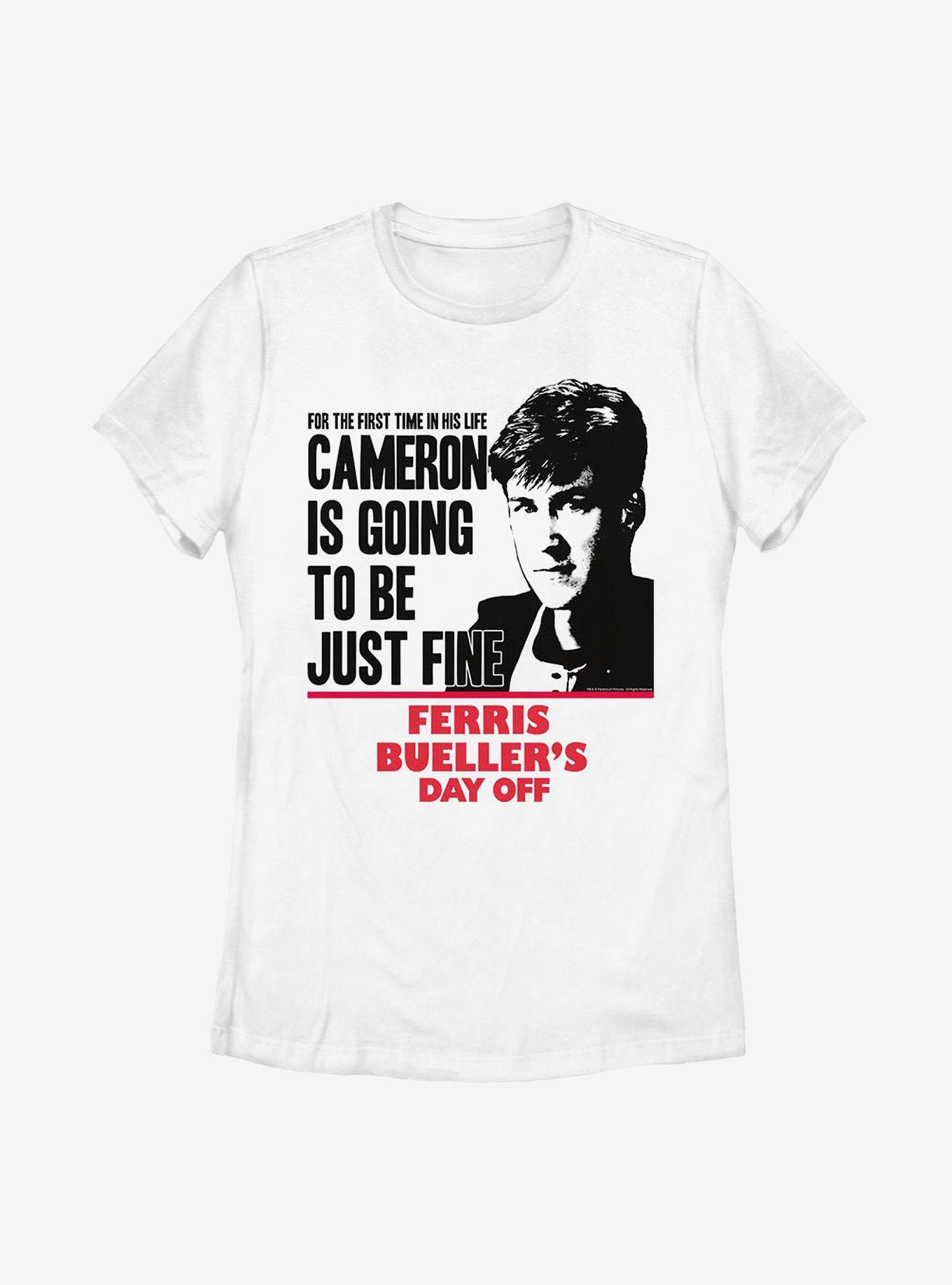 Ferris Bueller's Day Off Cameron Womens T-Shirt, WHITE, hi-res