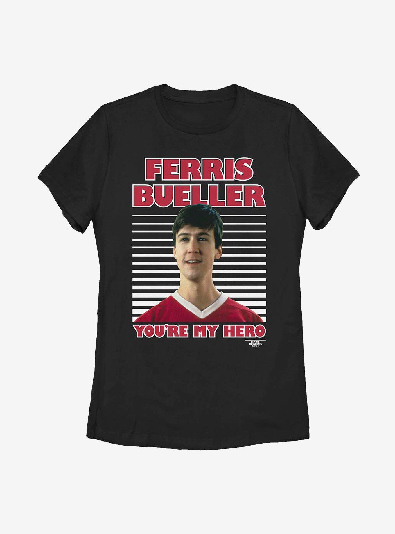 Ferris Bueller's Day Off Hero Status Womens T-Shirt, , hi-res