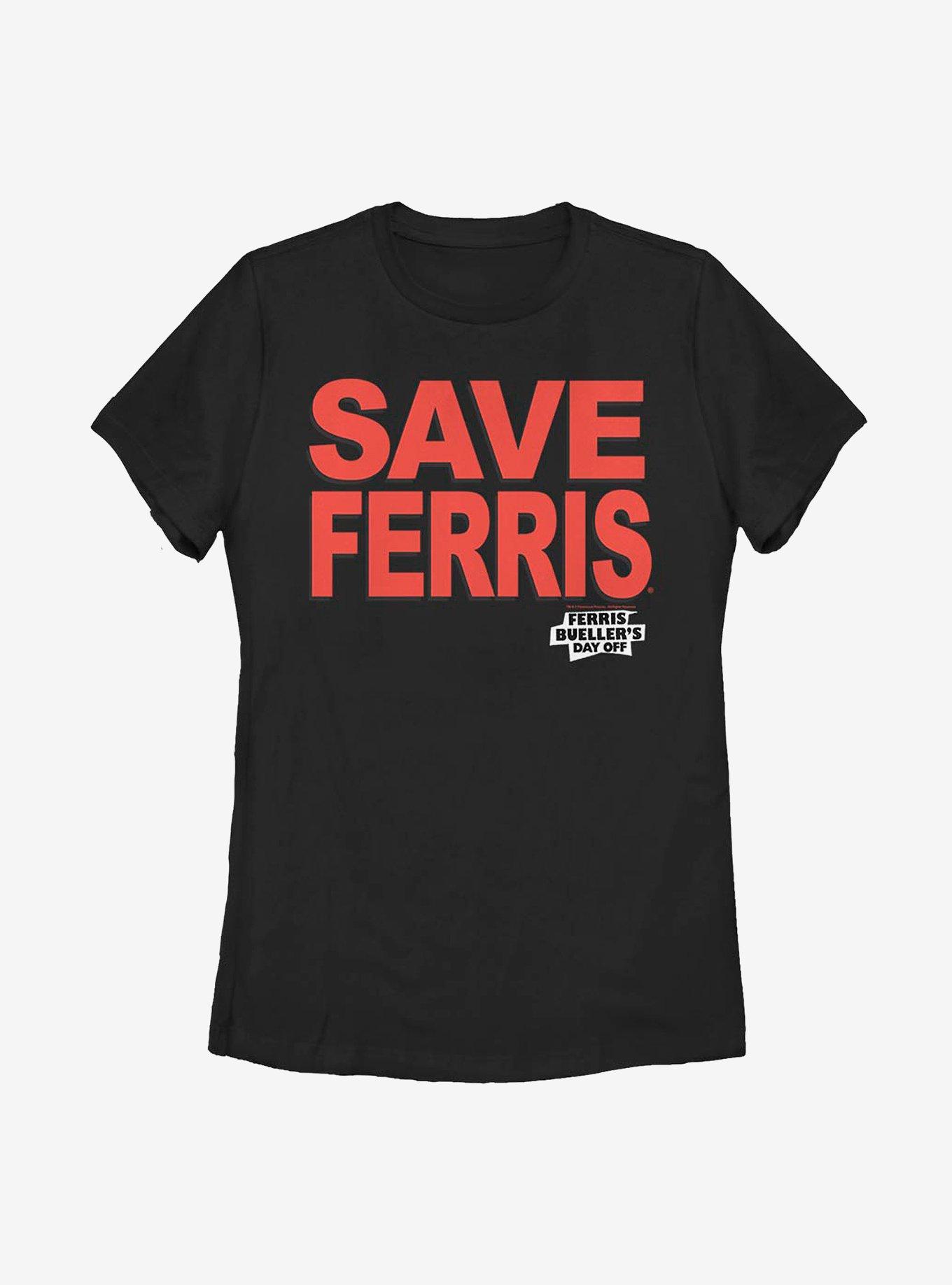 Ferris Bueller's Day Off Save Ferris Womens T-Shirt, , hi-res