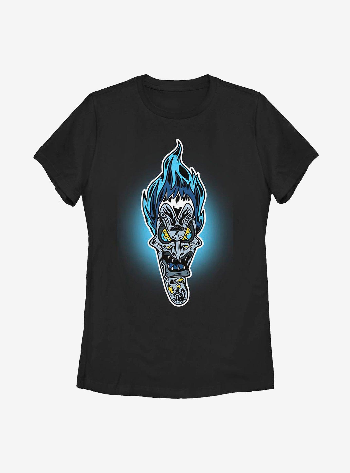 Disney Hercules Sugar Skull Hades Womens T-Shirt, BLACK, hi-res