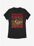 Disney The Lion King Classic Hakuna Matata Womens T-Shirt, BLACK, hi-res