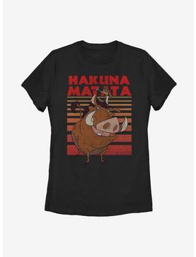 Disney The Lion King Classic Hakuna Matata Womens T-Shirt, , hi-res