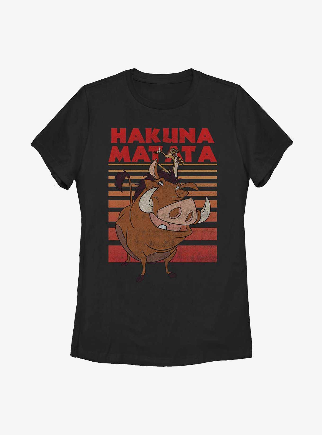 Disney The Lion King Classic Hakuna Matata Womens T-Shirt, , hi-res