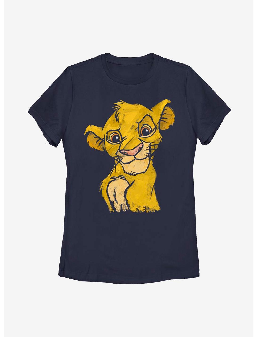 Disney The Lion King Crown Prince Womens T-Shirt, NAVY, hi-res