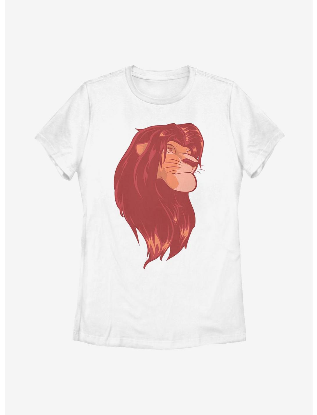 Disney The Lion King King Womens T-Shirt, WHITE, hi-res