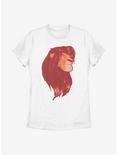 Disney The Lion King King Womens T-Shirt, WHITE, hi-res