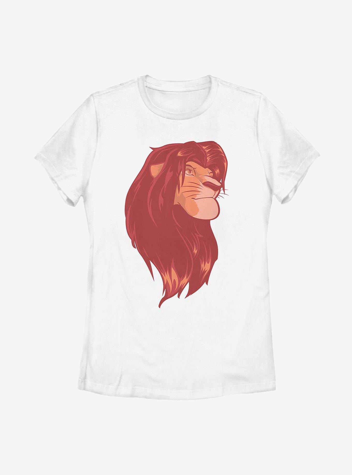 Disney The Lion King King Womens T-Shirt, WHITE, hi-res