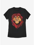 Disney The Lion King Mufasa Womens T-Shirt, BLACK, hi-res