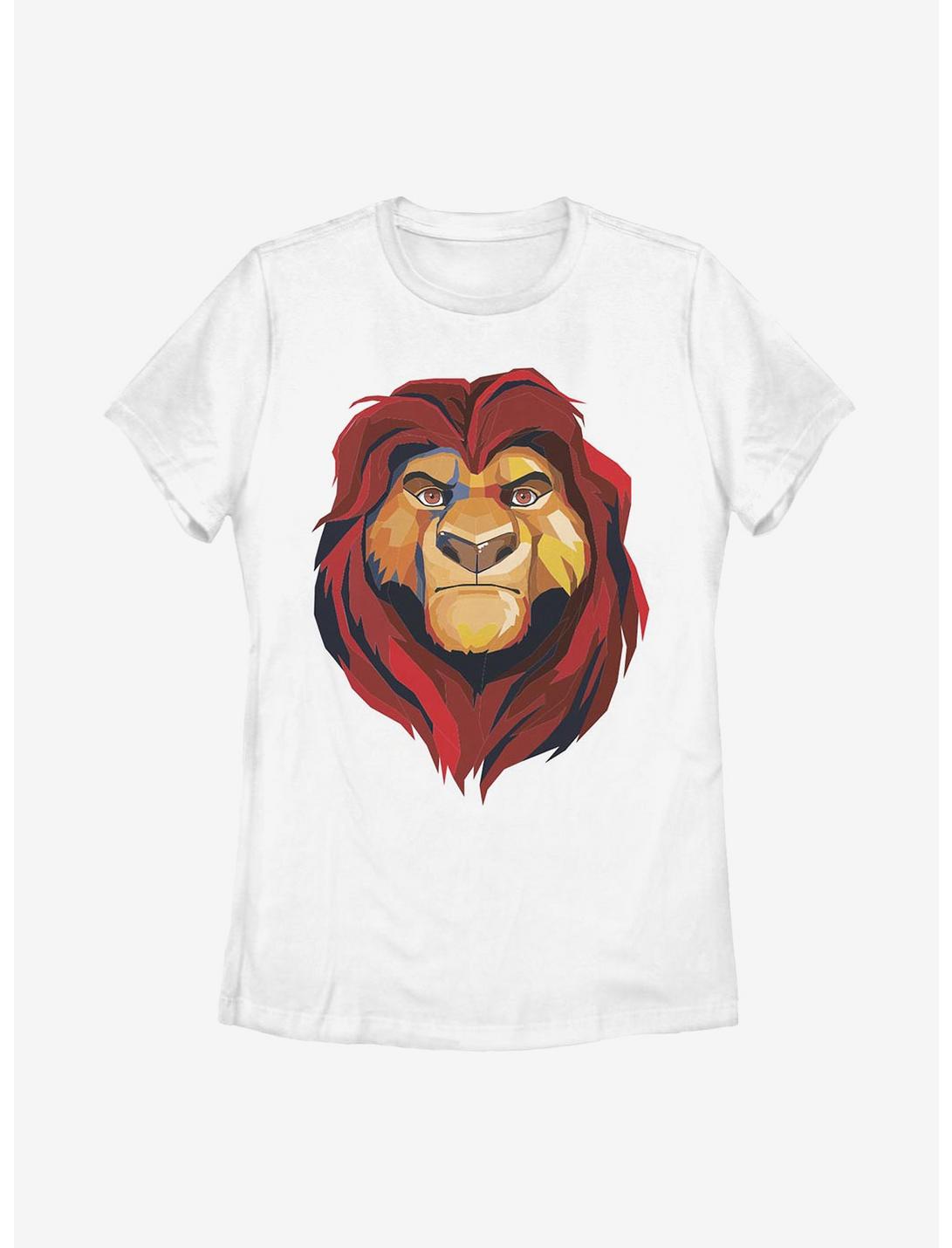 Disney The Lion King Mufasa Womens T-Shirt, WHITE, hi-res