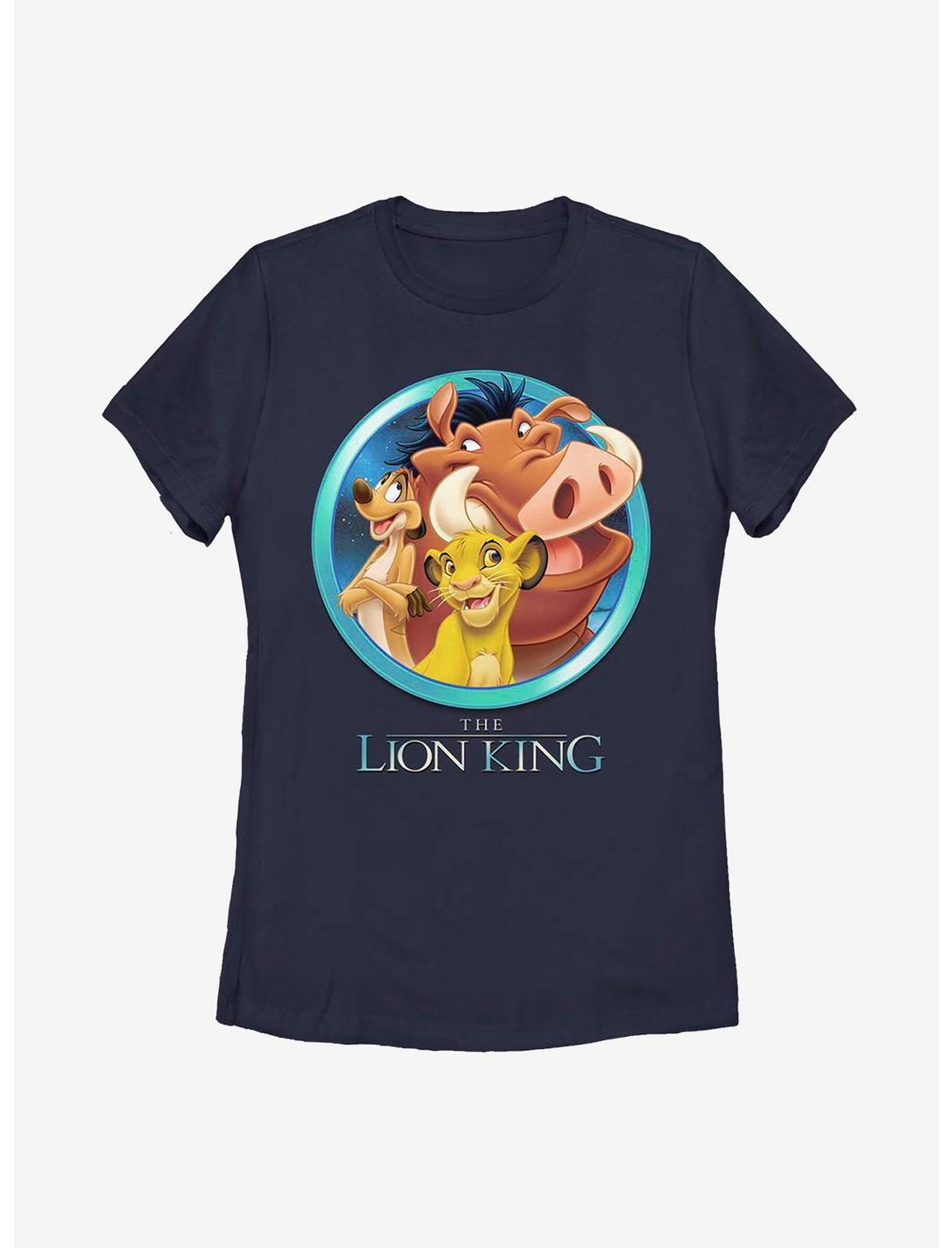 Disney The Lion King Three Trio Womens T-Shirt, NAVY, hi-res