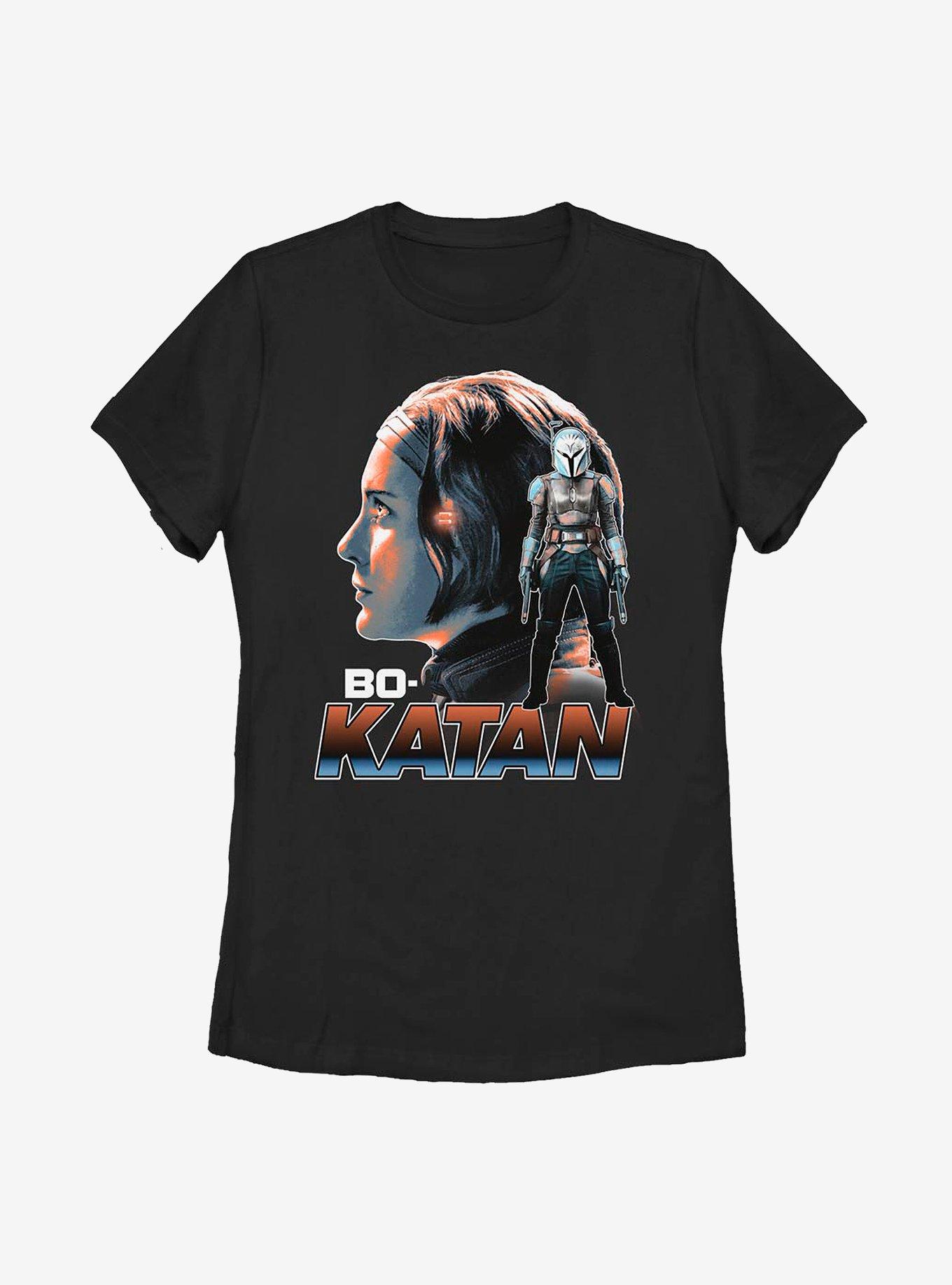 Star Wars The Mandalorian Land Womens T-Shirt, BLACK, hi-res