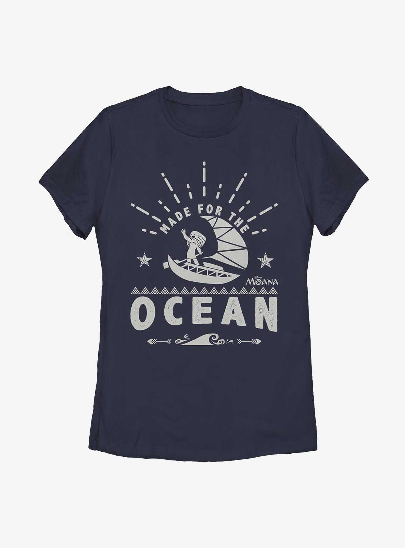 Disney Moana Made For The Ocean Womens T-Shirt, , hi-res