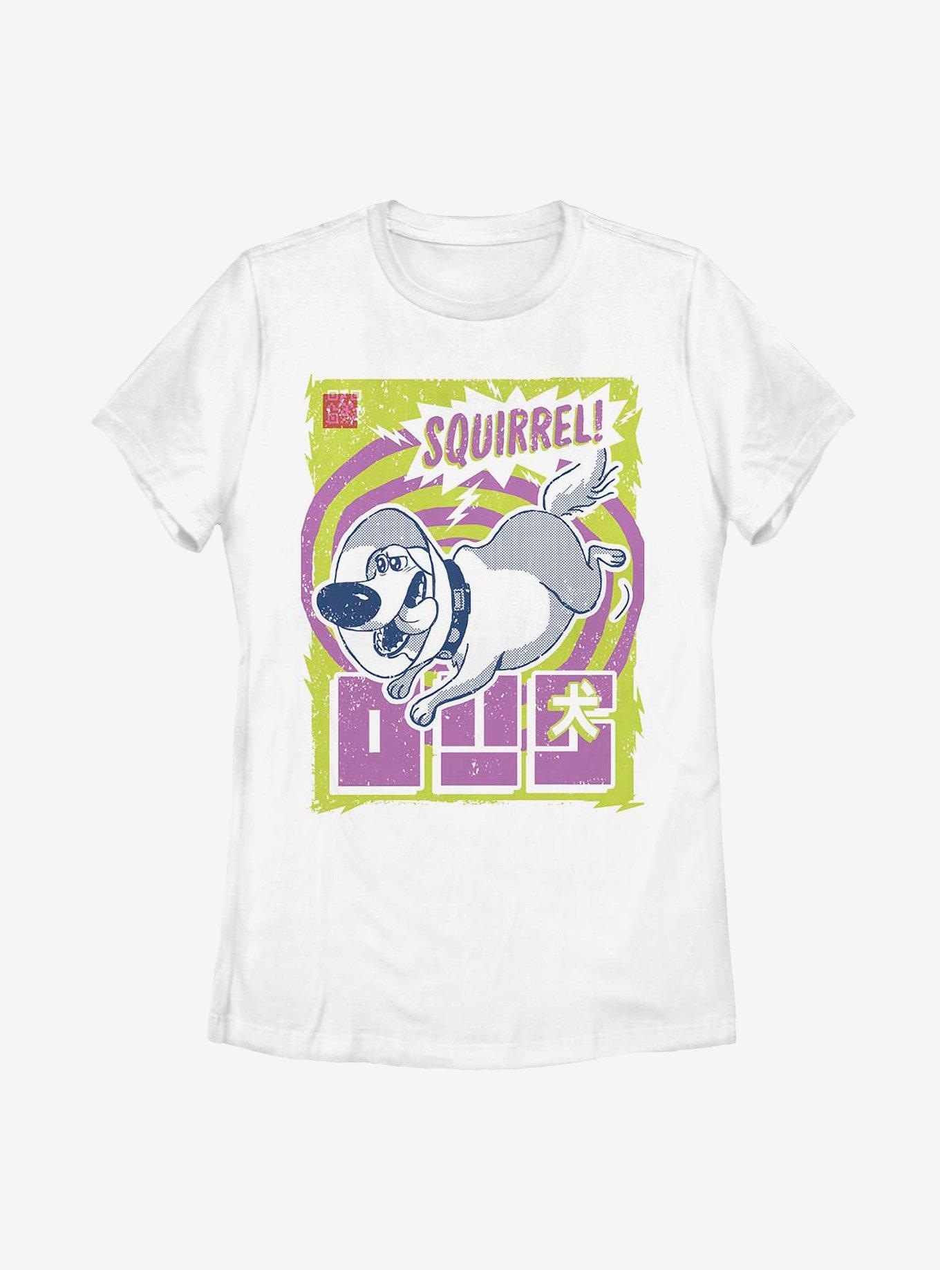 Disney Pixar Dug Japanese Text Womens T-Shirt, , hi-res