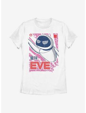 Disney Pixar WALL-E Eve Japanese Text Womens T-Shirt, , hi-res