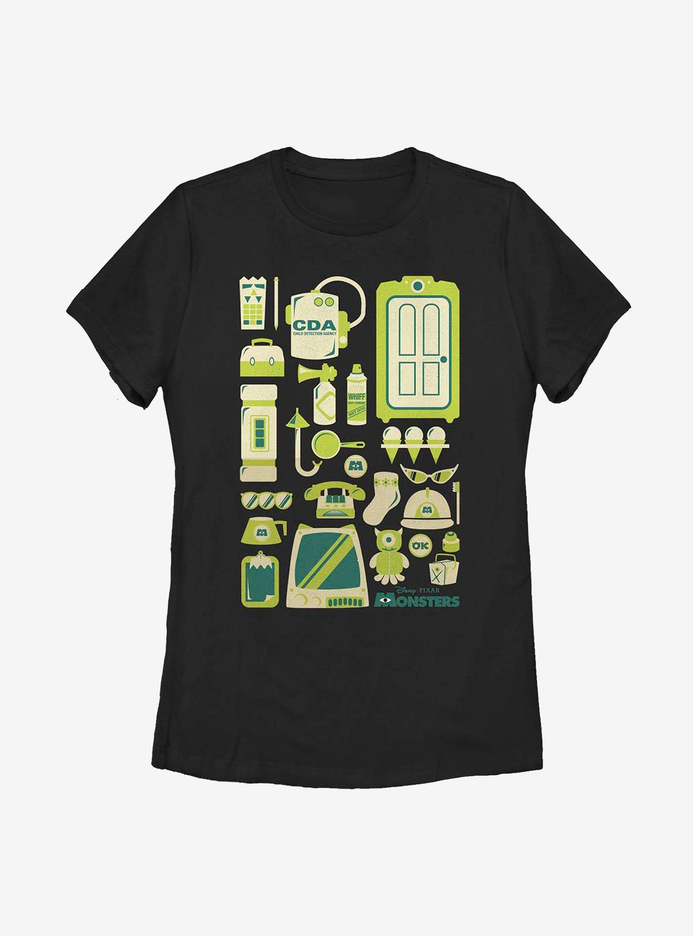 Disney Pixar Monsters, Inc. Icons Womens T-Shirt, , hi-res