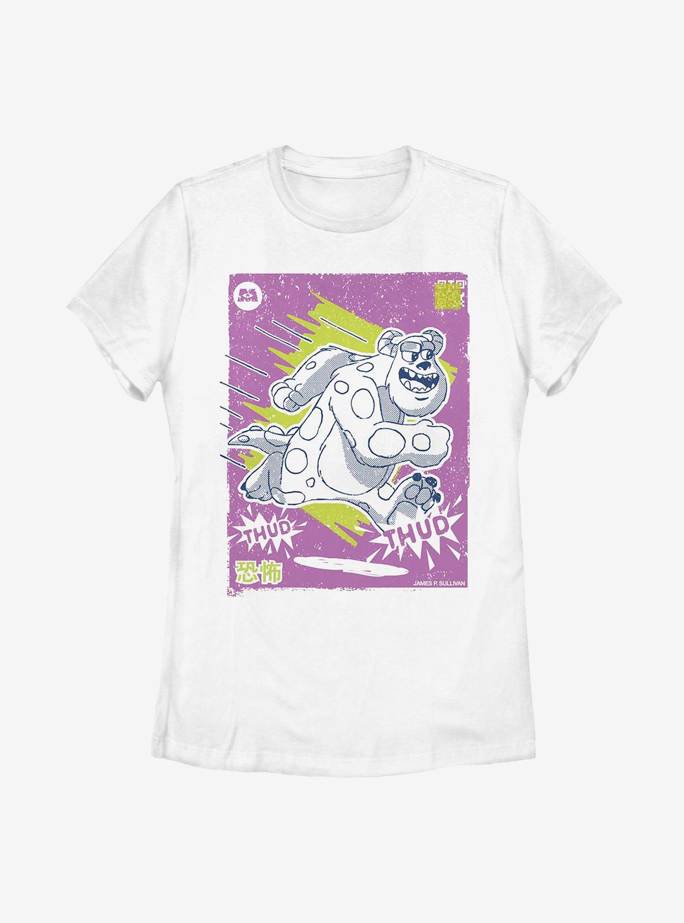 Disney Pixar Monsters, Inc. Sulley Japanese Text Womens T-Shirt, , hi-res