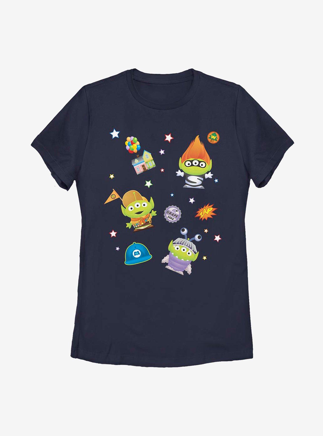 Disney Pixar Aliens Up Aliens Womens T-Shirt, , hi-res