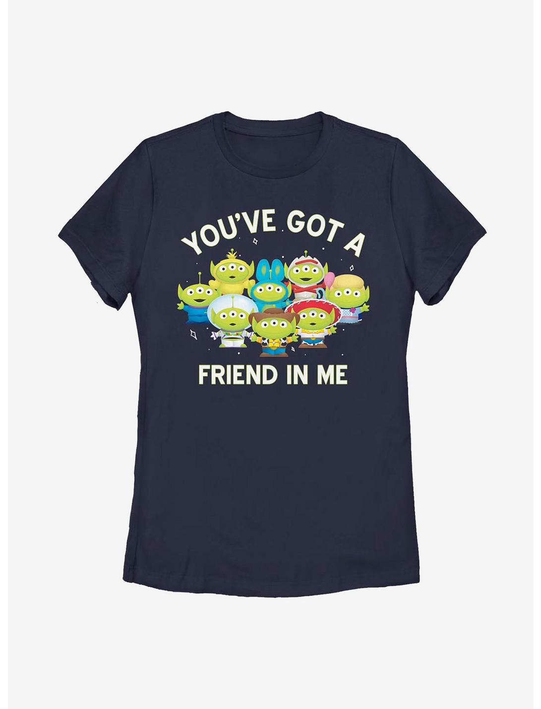 Disney Pixar Aliens You've Got A Friend Womens T-Shirt, NAVY, hi-res