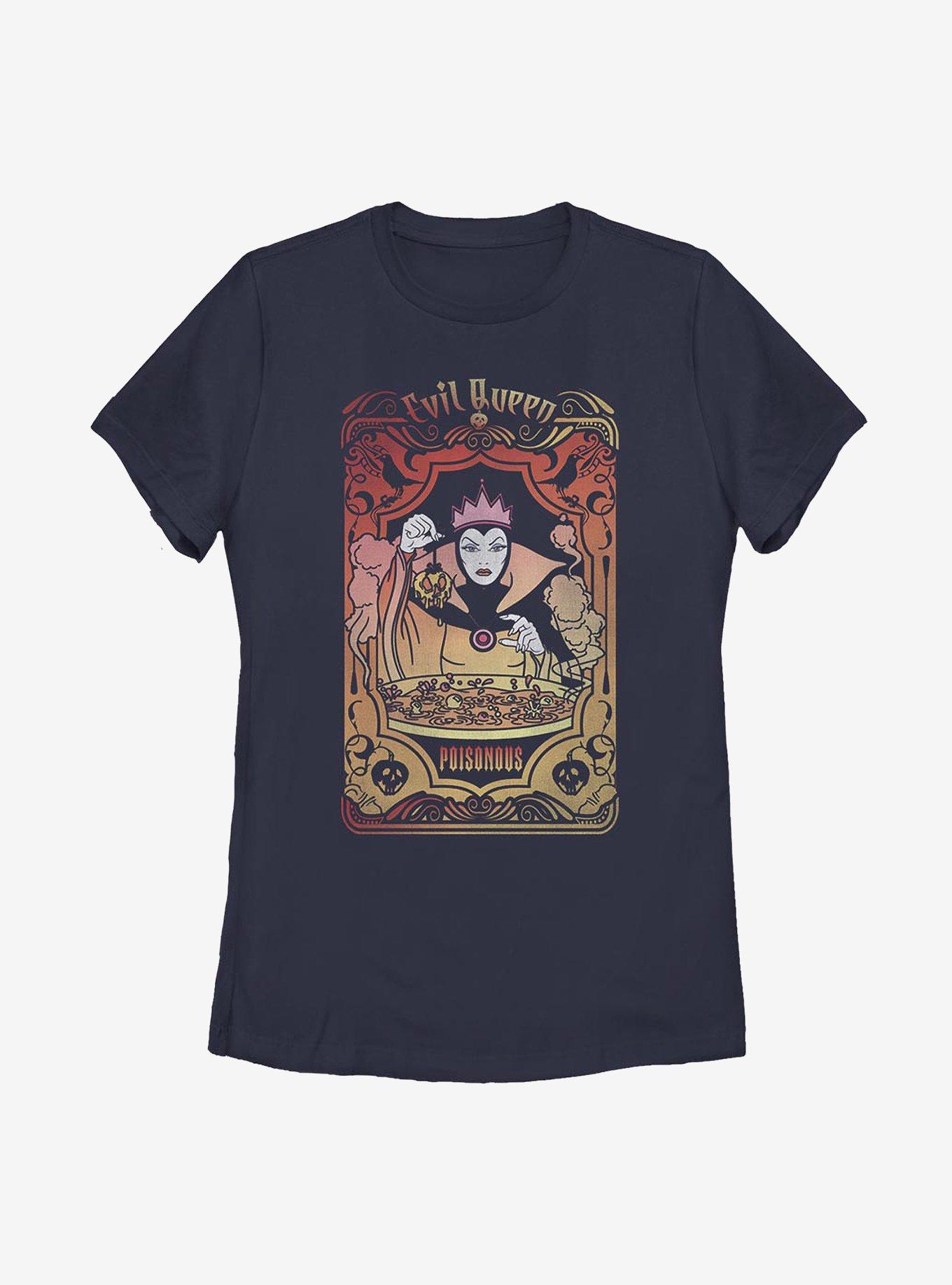 Disney Snow White Evil Queen Tarot Of Evil Womens T-Shirt, , hi-res